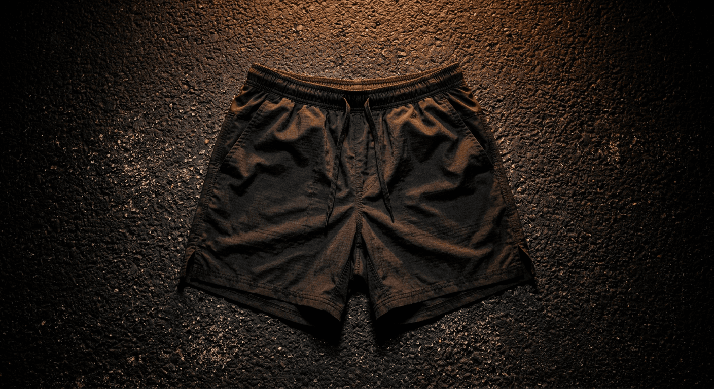 Vector Run Short in black
